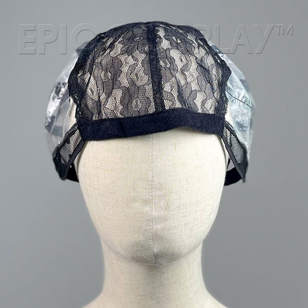 Inner Cap for Wig Making and for Larger Heads - Black