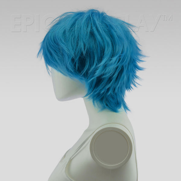 Apollo - Teal Blue Mix Wig