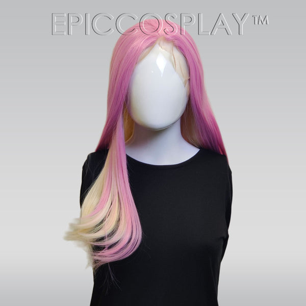 Signature - Lavender Pink and Blonde Multicolor Lace Front Wig