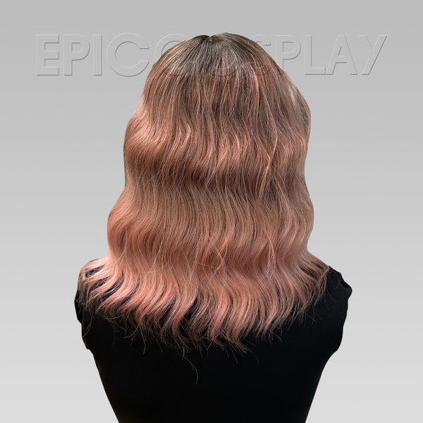 Signature - Ivory Pink Mermaid Waves Lace Front Wig