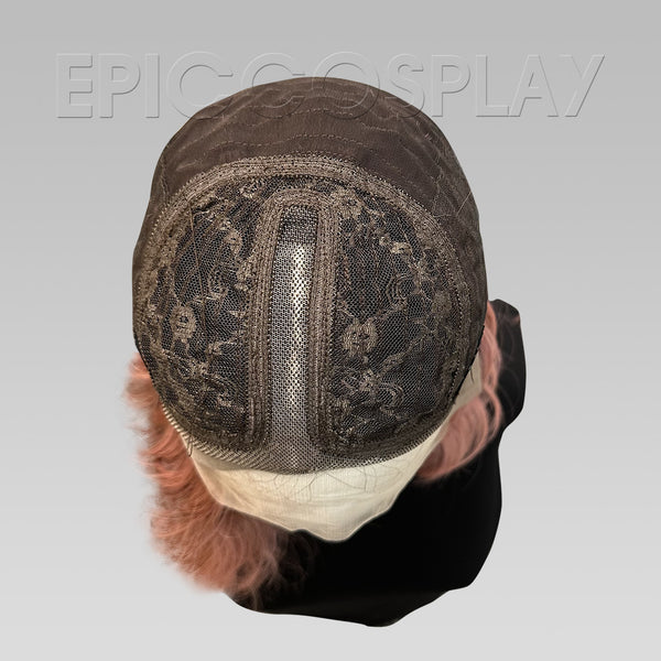 Signature - Ivory Pink Mermaid Waves Lace Front Wig