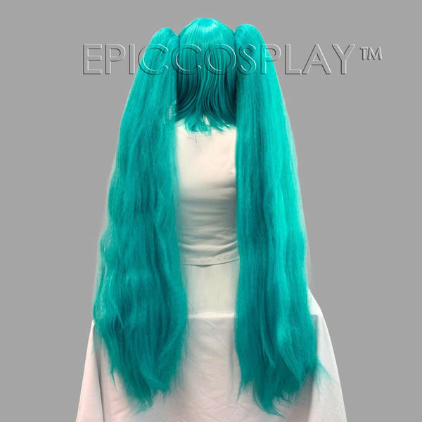 Crimped Eos - Vocaloid Green Wig