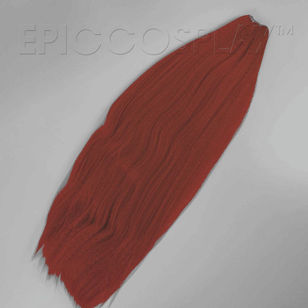 Crimped 35'' Weft Extension - Dark Red