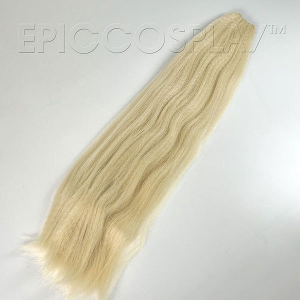 Crimped 35'' Weft Extension - Natural Blonde