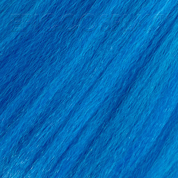 Crimped 35'' Weft Extension - Teal Blue Mix