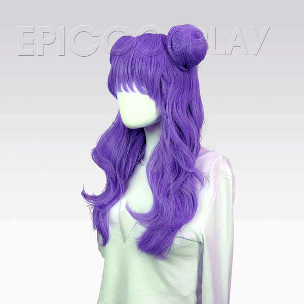 LUNA - Classic Purple Wig Set