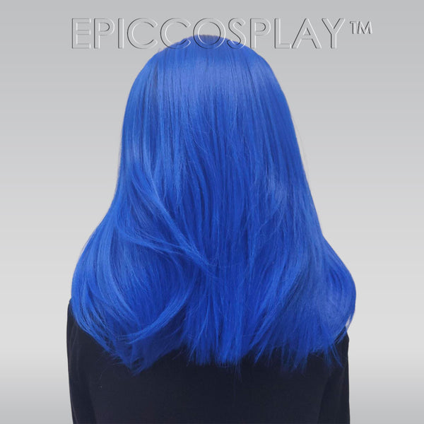 Signature - Black to Electric Blue Ombre Lace Front Wig
