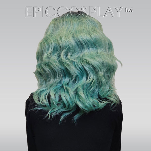Signature - Black to Sea Foam Green Ombre Lace Front Wig