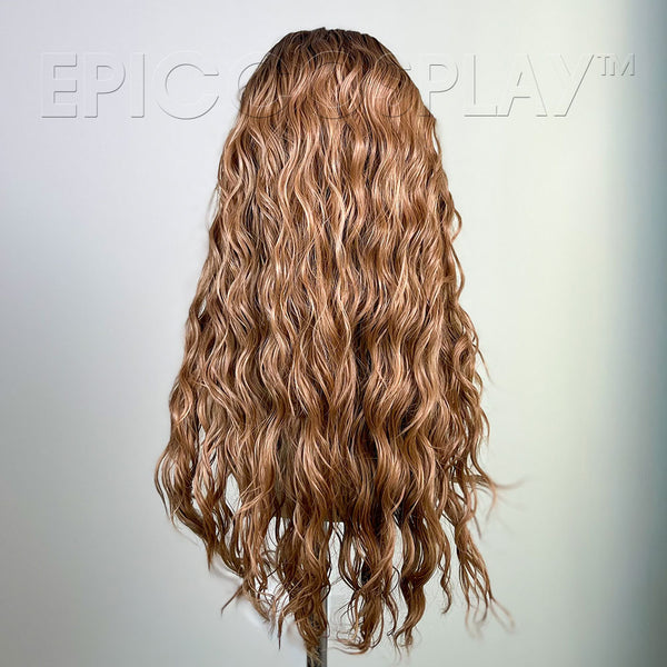 Signature - Honey Brown Long Wavy Wig