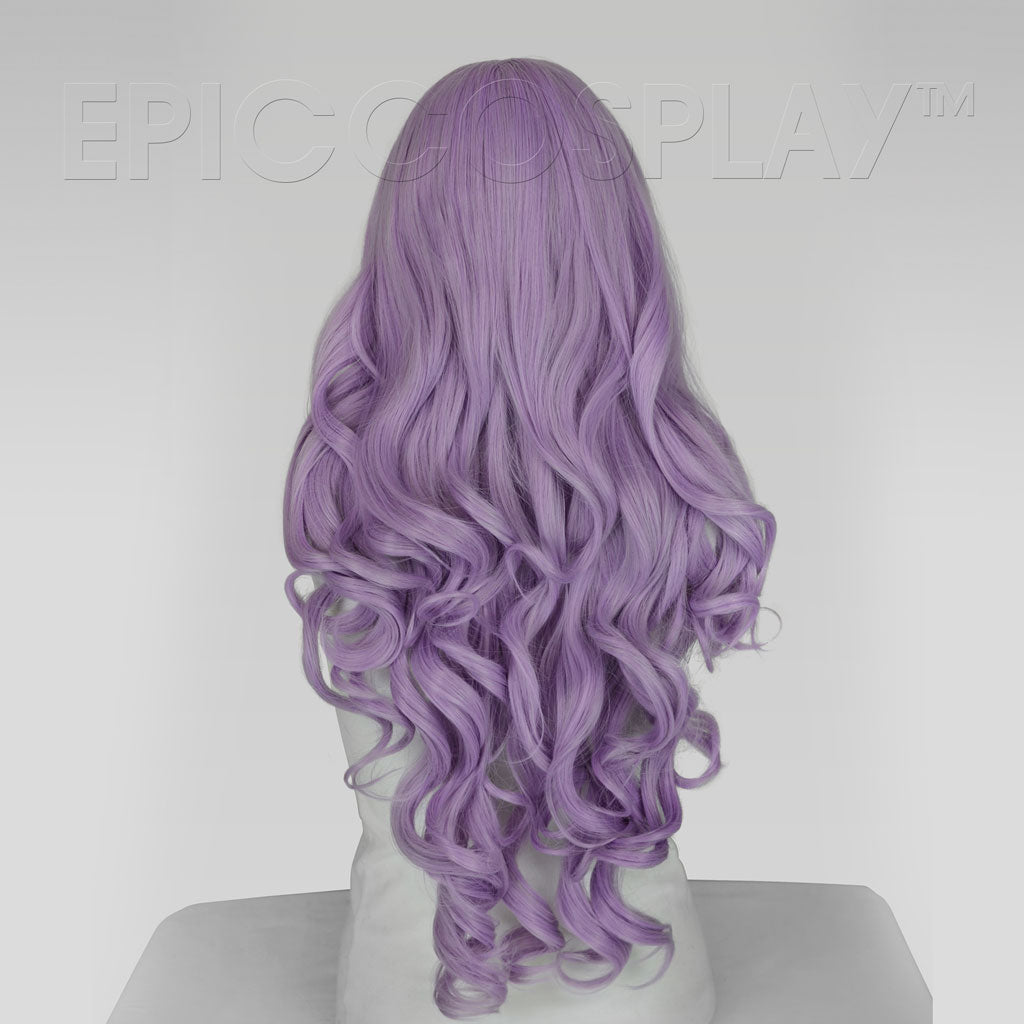 Lavender Candi Coated Wig! Amazon.com: BERON Women Lavender Wig with Bangs Woman Long  main image 2