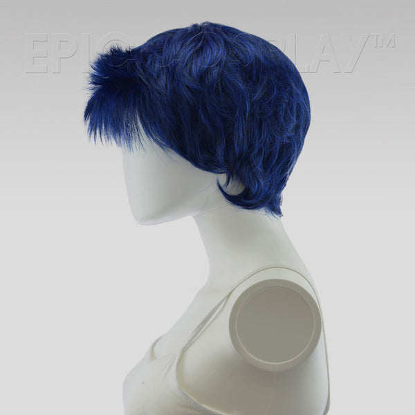 Hermes - Blue Black Fusion Wig