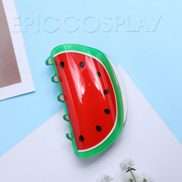 Watermelon Hair Claw