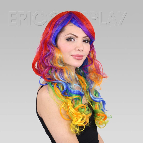 Signature - Rainbow Long Curly Wig