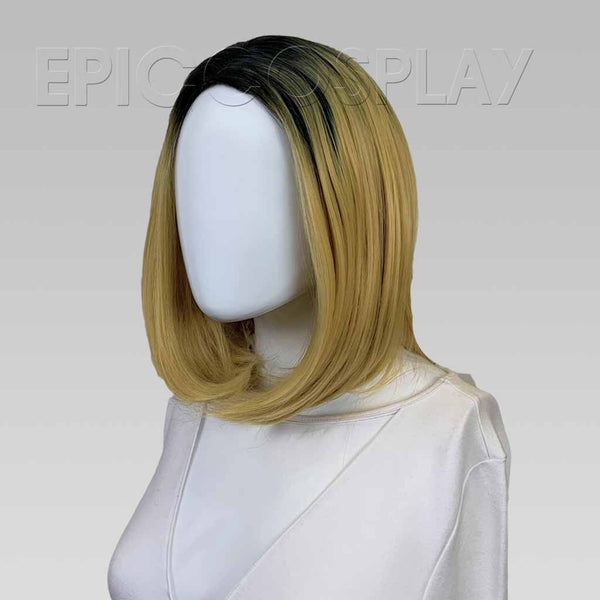Signature - Black to Blonde Ombre Bangless Wig