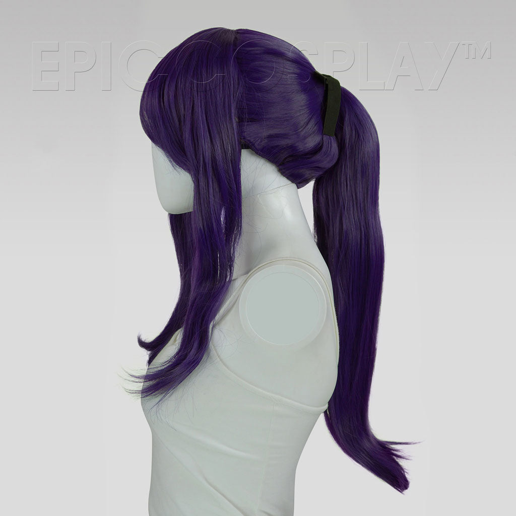 Phoebe Royal Purple Ponytail Cosplay Wigs
