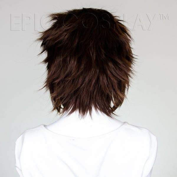 Hades v2 - Dark Brown Wig
