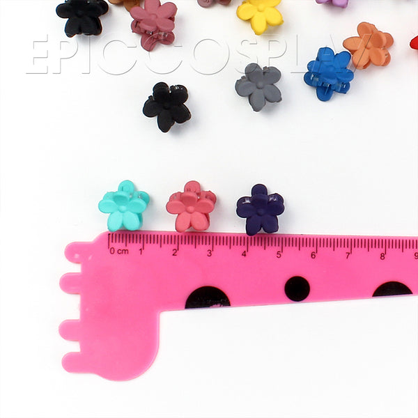 Mini Flower Hair Claw Clip