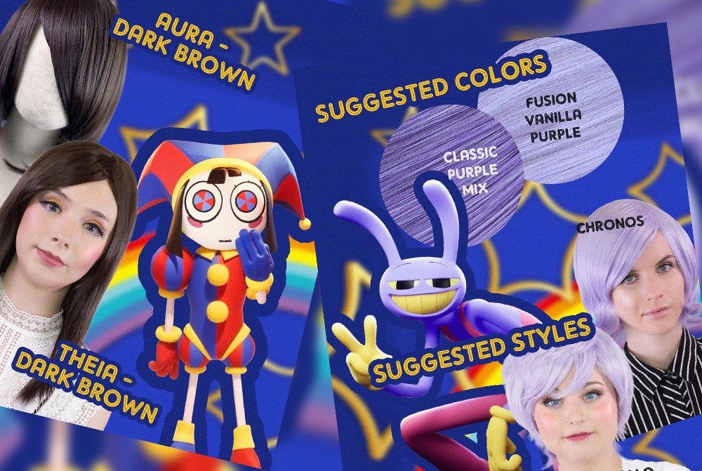 The Amazing Digital Circus Wig Guide