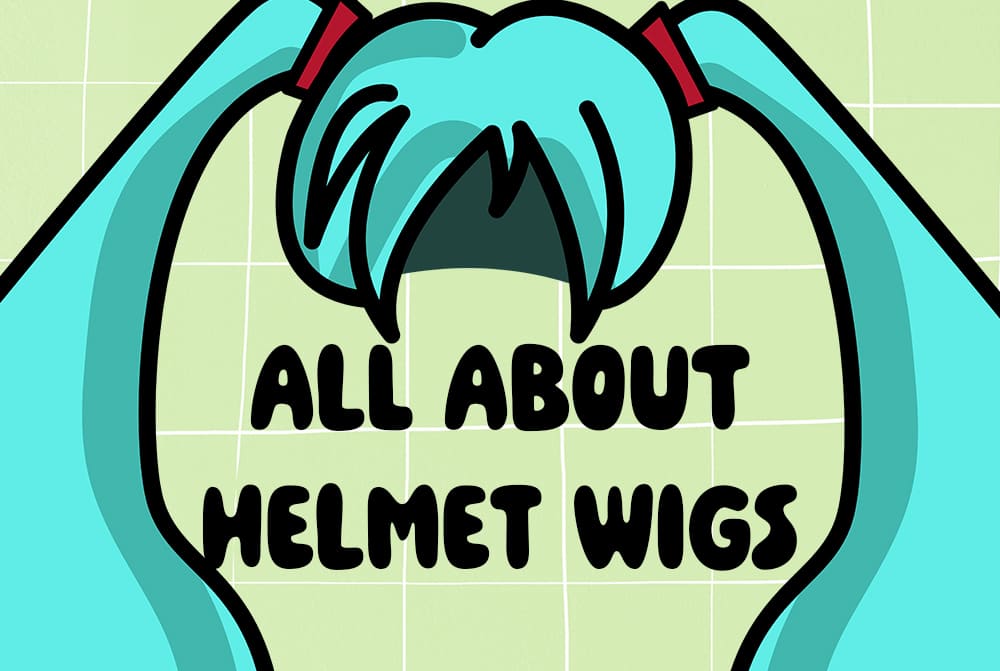 All About Helmet Wigs