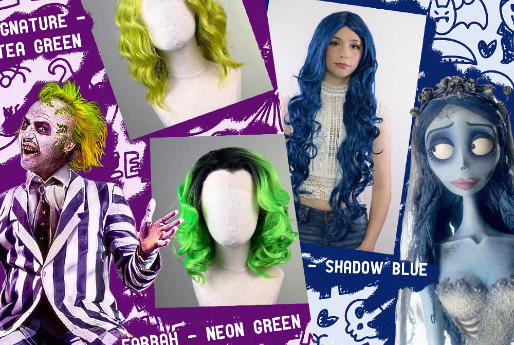 Wig inspo for some of our fav spooky characters