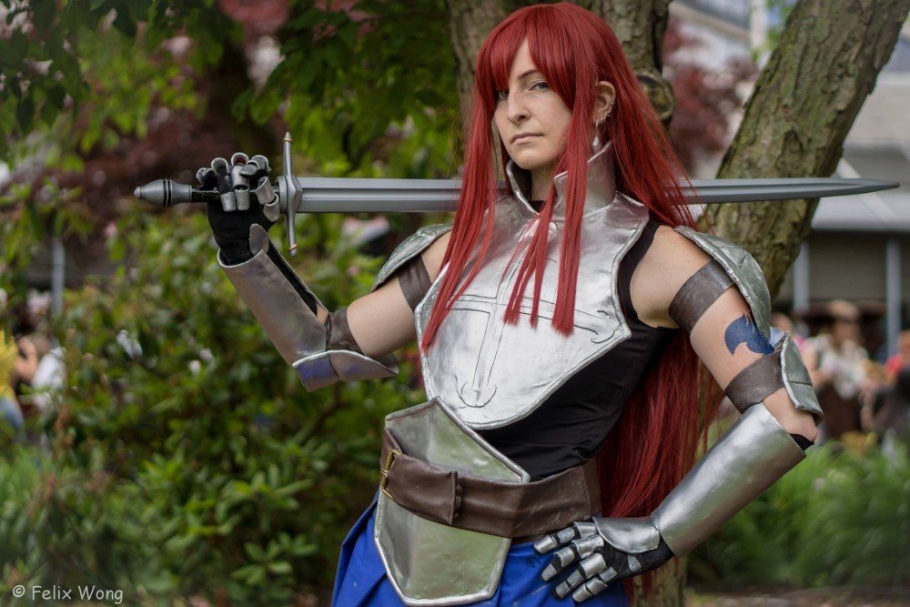 Show Us Your Moves: Barracuda Cosplays Erza from Fairy Tail!
