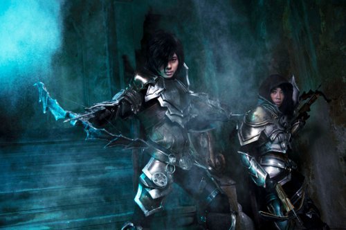 Valentine&#8217;s Day Couples Contest Entry: Crimson &#038; Angelus as Male &#038; Female Demon Hunter