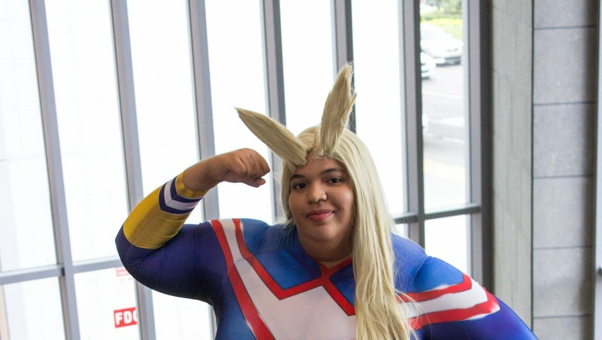 Kaira Rin Cosplay as All Might from My hero academia