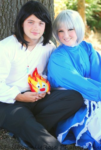 Valentine&#8217;s Day Couples Contest Entry: Eli &#038; R41n5t0rm as Sophie Hatter &#038; Howl Pendragon (Howl&#8217;s Moving Castle)