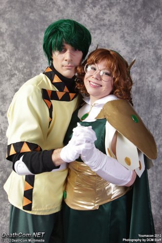 Valentine&#8217;s Day Couples Contest Entry: Emily &#038; Jeremy as Fuu Hououji &#038; Ferio (Magic Knights Rayearth)