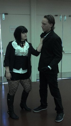 Valentine&#8217;s Day Couples Contest Entry: Godric &#038; Morgan as Luigi Largo &#038; Amber Sweet (Repo! The Genetic Opera)