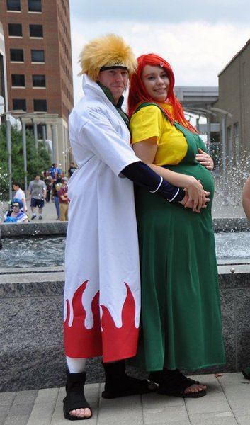 Valentine&#8217;s Day Couples Contest Entry: Grant &#038; Angelina as Minato Namikaze &#038; Kushina Uzumaki (Naruto Shippuden)