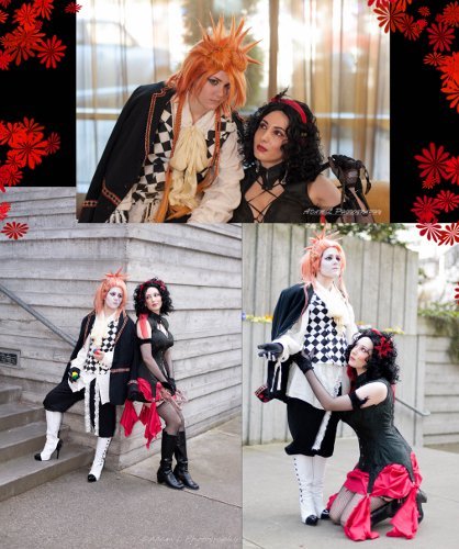 Valentine’s Day Couples Contest Entry: IHeartexploding and GoblinCreations as Beast and Joker (Black Butler)