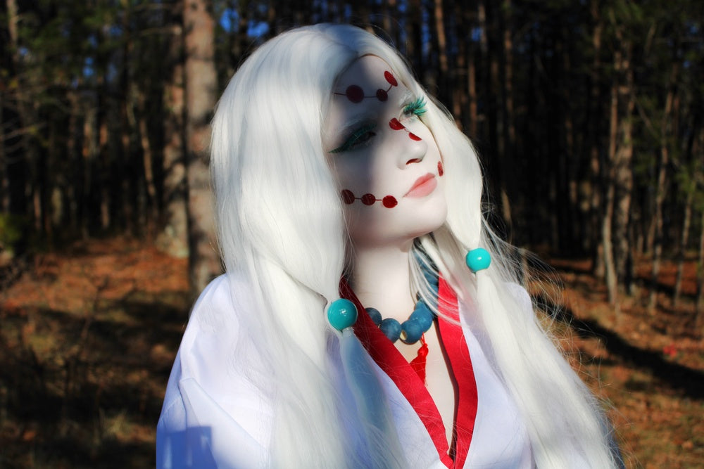 Demon Spider Mother cosplay from the anime Demon Slayer