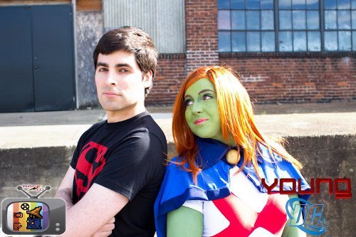 Valentine&#8217;s Day Couples Contest Entry: Joseph &#038; Mary as Superboy &#038; Miss Martian (Young Justice)