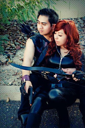 Valentine&#8217;s Day Couples Contest Entry: Naomi &#038; Matthew as Black Widow &#038; Hawkeye (Marvel&#8217;s Avengers)