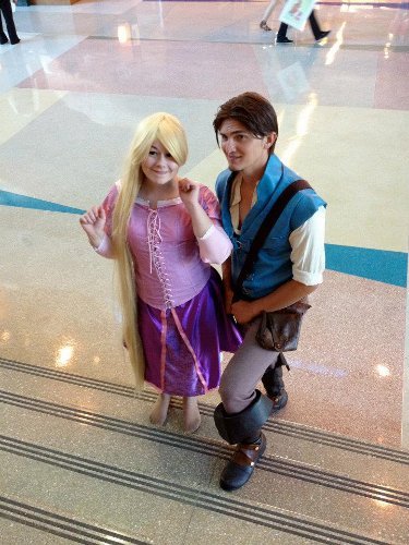 Valentine’s Day Couples Contest Entry: Smolder cosplay &#038; Kasu Quinn Cosplay as Flynn Rider &#038; Rapunzel (Tangled)
