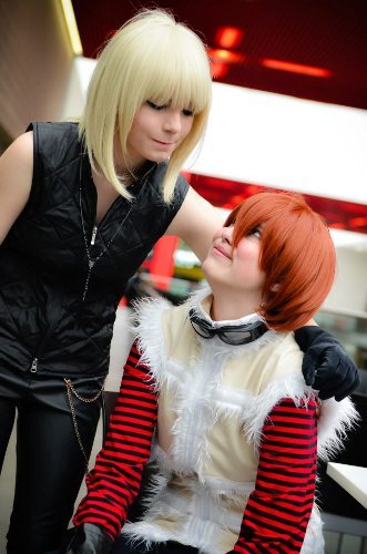 Valentine&#8217;s Day Couples Contest Entry: Stacey &#038; Jodie as Mello &#038; Matt (Death Note)