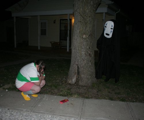 April Fool&#8217;s Contest Entry: Tiffany Tabor and Tiersy Sutton as No Face and Chihiro