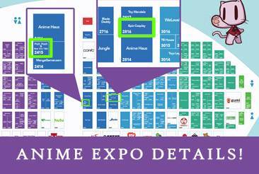 Find us at Anime Expo 2016!