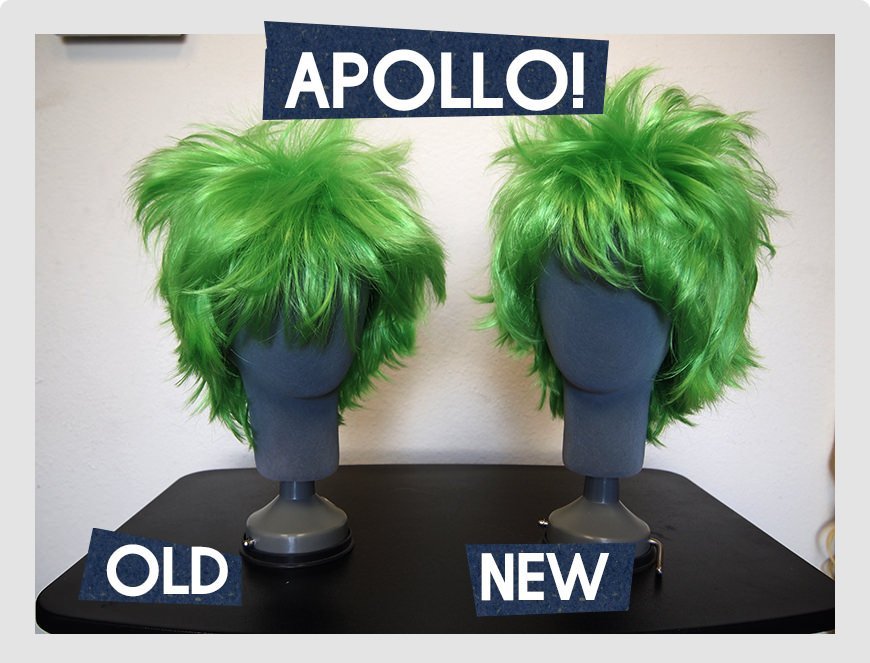 New & Improved APOLLO Wigs!