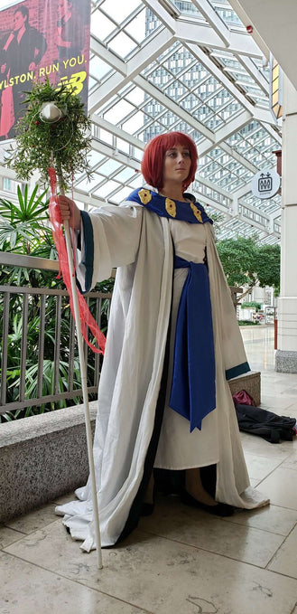 White Robe Hatori Chise from Ancient Magus Bride