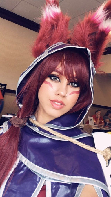 Bowie as XAYAH from LEAGUE OF LEGENDS