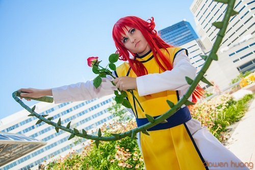Shows Us Your Moves: Michelle cosplays as Kurama!