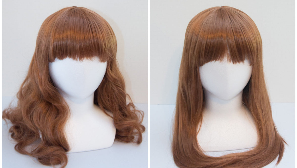 Straightening a Wig with Heat