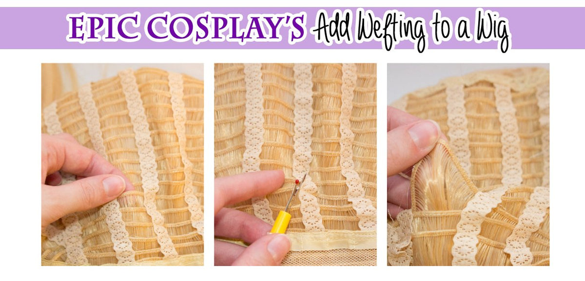 Add Wefting to a Wig