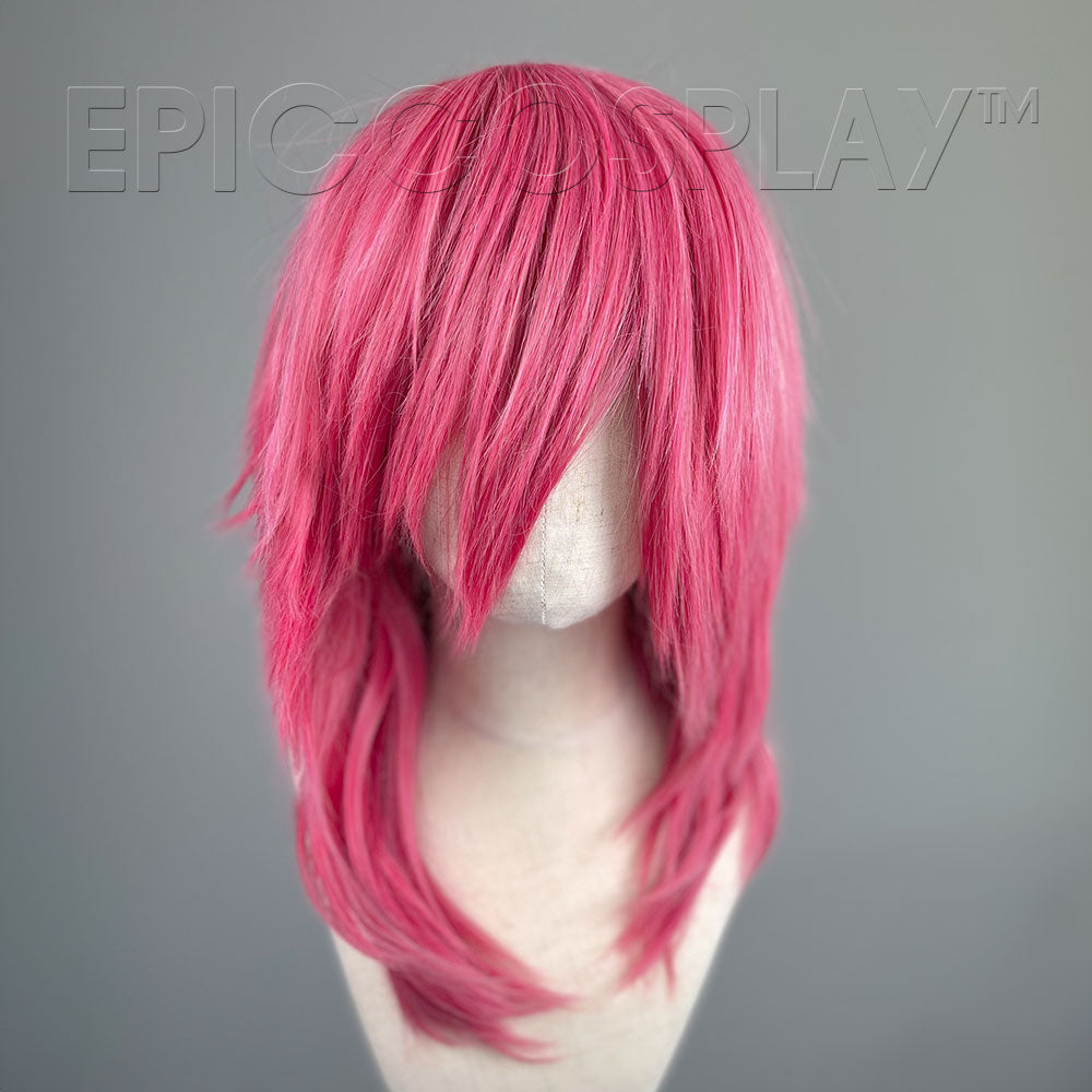 Helios - Raspberry Pink Spiking Cosplay Wig