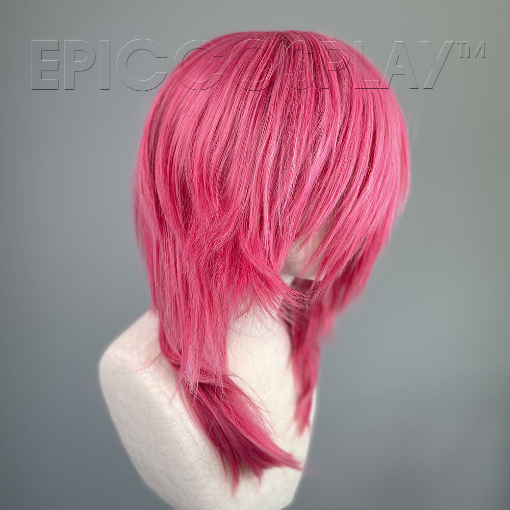 Helios - Raspberry Pink Spiking Cosplay Wig