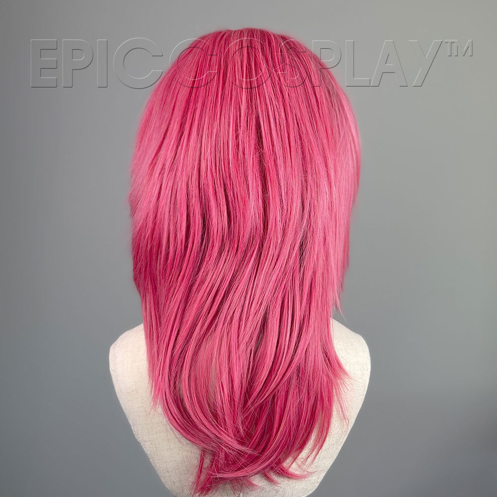 Helios - Raspberry Pink Spiking Cosplay Wig