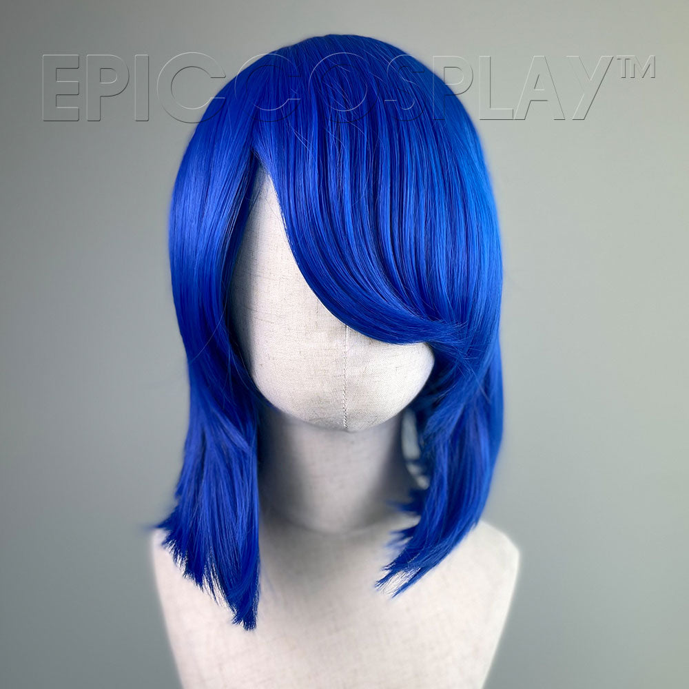 Aura 16 inch Dark Blue Bob Long Bang Cosplay Wig