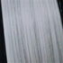 35" Tinsel Blended Weft Extension - Classic White